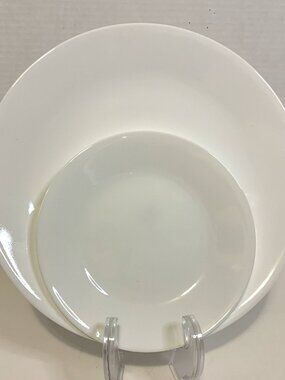 CORELLE by Corning 12 Pc Set WINTER FROST WHITE 6 Dinner & 6 Dessert Plates